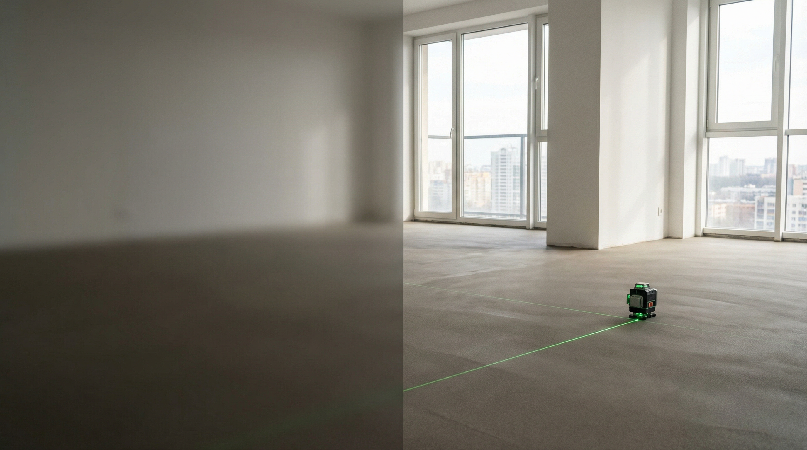 Полусухая стяжка пола